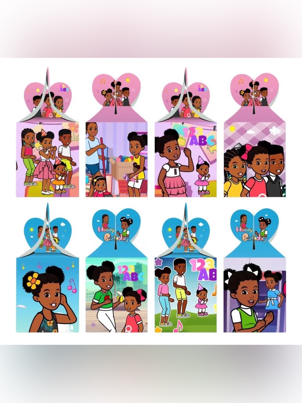 12Pcs Gracies Goodie Gift Boxes - Party Favor Boxes